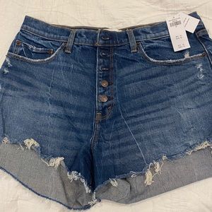 NWT A&F High Rise Shorts